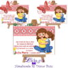 Martisoare magneti handmade Fetite