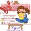 Martisoare magneti handmade Fetite